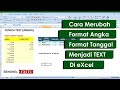 Fungsi Text untuk Format Angka dan Tanggal di eXcel