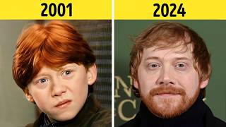 HARRY POTTER Series Actors | Then And Now