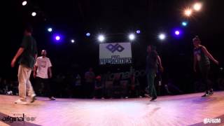 Cergy Original Floor 2 - 1/4 Finale 2VS2 Hiphop - Ukay \u0026 Majid Vs Oomoo \u0026 Jo - Karism