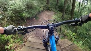 The Rock (red) - single track, mtb trail - Trailcenter Rabenberg