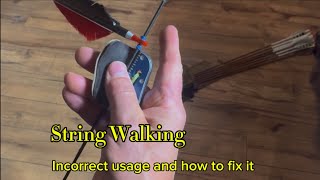 String walking or crawling mistakes and fixes