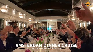 NRF - Nexus Business Forum 2020 - Amsterdam dinner cruise and RIB boat experience