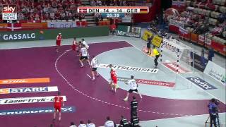 Handball WM 2015 in Qatar Deutschland - Dänemark