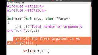 Command line arguments in C - Bengali