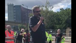 Ben Jamal speech at #StopDSEI #StopArmingIsrael protest 2019