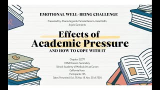 Emotional Well-Being Challenge Cal HOSA 2024-2025