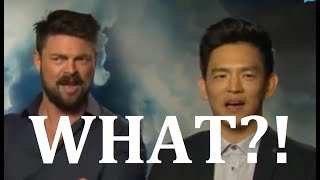 John Cho, Karl Urban Teleport to Five 5 Guys (edited)