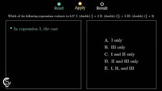2020 AP CSA MCQ Question 6 - Java Casting and Integer Division