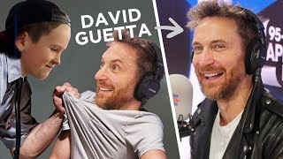 David Guetta Gets Grilled By An 8-Year-Old Kid 👦 | FULL INTERVIEW