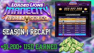 Mane City Season One Recap! How Much Earned, Strategy, \u0026 More!