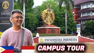 Profesor Teknik Filipina visits UNIVERSITAS INDONESIA | Campus Tour | Depok, Indonesia