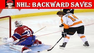 NHL Backwards Saves