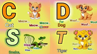 Learning Letter Sounds for Kindergarten l Alphabet Song for Kids