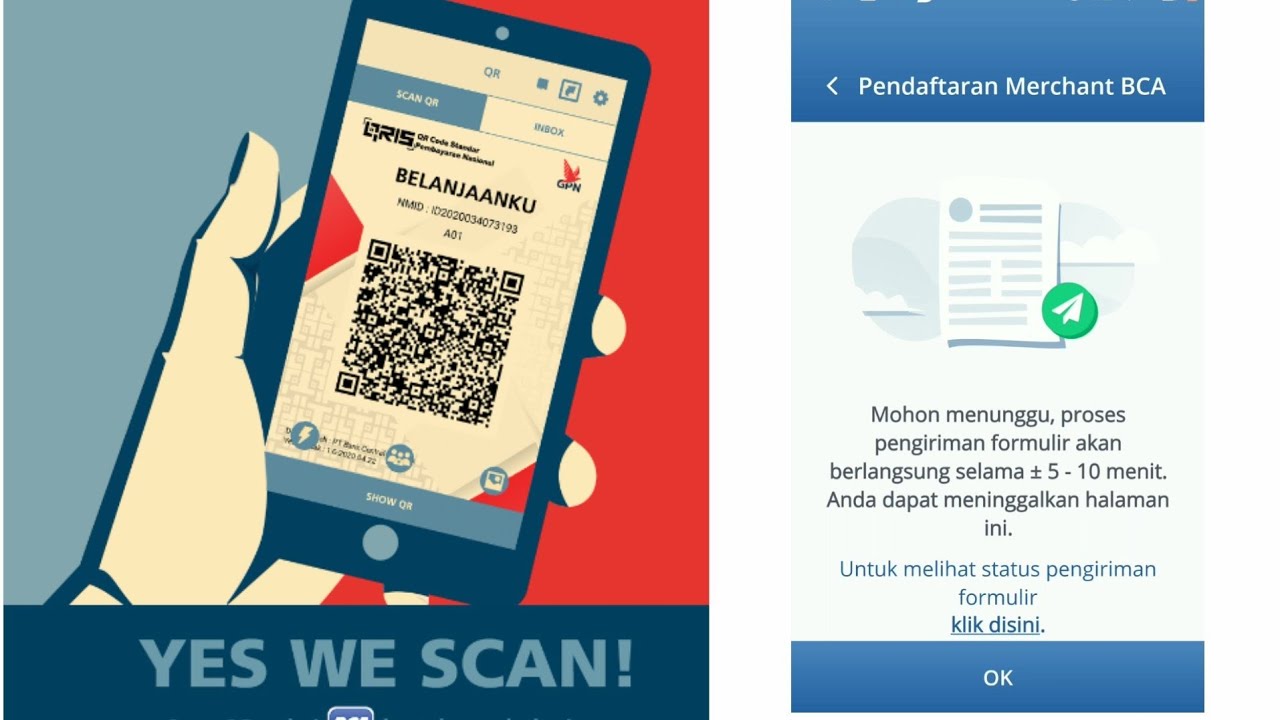 CARA DAFTAR QRIS MERCHANT BCA TERBARU - YouTube