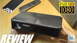 REVIEW: Vivibright J10, World's Smallest 1080P Pocket Projector! [DLP Pico]