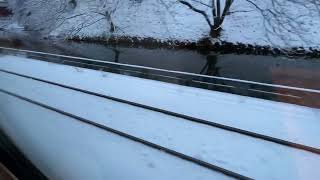 山形新幹線 とれいゆ つばさ 山形 到着 アナウンス 車窓 | Yamagata Shinkansen Toreiyu Tsubasa Yamagata Arrival View @211219