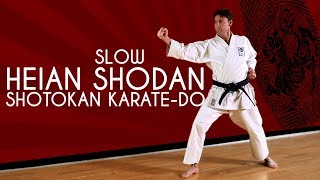 Heian Shodan (SLOW) - Shotokan Karate Kata JKA