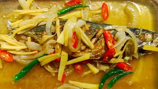 Ikan Goreng Halia Paling Mudah dan  Sedap..!!