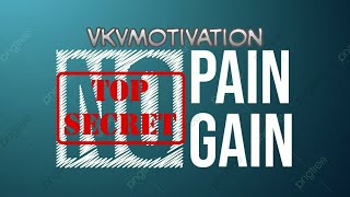 एक दिन में कोई सचिन तेंदुलकर नहीं बनता || No Pain No Gain Best Motivation || By VkvMotivation