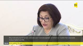 Beynəlxalq konfransın iştirakçıları Qarabağdakı antiterror tədbirləri barədə məlumatlandırılıb