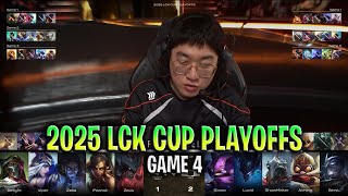 HLE vs DK GAME 4 LCK CUP 2025 PLAYOFFS | HANWHA LIFE ESPORTS vs DPLUS KIA LCK CUP 2025 PLAYOFFS