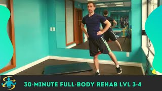 30-Minute Full-Body Rehab Exercise Class - Intermediate Level (Follow Along!)