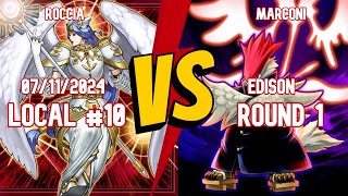 EDISON FORMAT || LOCAL #10  - Lightsworn VS Vayu TURBO Round 1 || Time Wizard Yu-Gi-Oh!