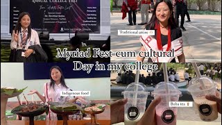 Vlog: College Fest ✨|| Cultural day🤍 || DJ night 💃🏻|| Dimapur📍