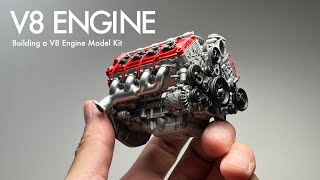 Building a V8 Engine Model Kit - Build Your Own V8 Engine