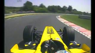 F1 Hungary 2005 Qualifying   Narain Karthikeyan Onboard 480p