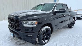 Used 2021 Ram 1500 Sport Quad Cab 4x4, stk 630998A, for sale in High Prairie, Alberta