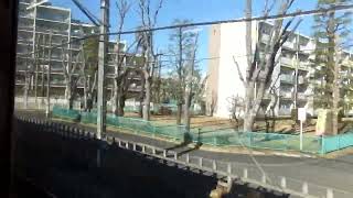 西武2000系　側面展望　小平→東村山（新宿線各駅停車）　2531編成2531号車