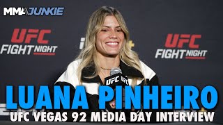 Luana Pinheiro Will Apply 'Mistakes' From Amanda Ribas Loss to Angela Hill | UFC Fight Night 241