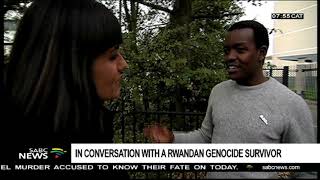 In conversation with a Rwandan genocide survivor