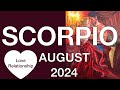 ♏️ Scorpio August 2024 ❤️ Going through repetitive cycles ❤️ Love Relationship Reading