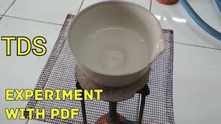TDS: To determine the total dissolved solids in water sample | EXPERIMENT | CHEMISTRY | BY CBR
