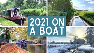 2021 REWIND: A year on a boat! | A review of 2021 on a narrowboat