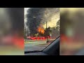 Crews battle church fire in DeKalb County