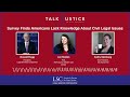 LSC Talk Justice Podcast - Ep 88 - Survey Finds Americans Lack Knowledge About Civil Legal Issues