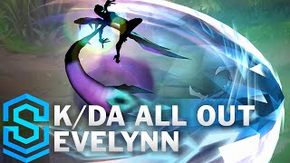 K/DA ALL OUT Evelynn Skin Spotlight - League of Legends