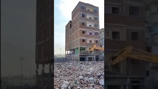 Amazing video Building Demolition working SHORTS 1080p 480p 480p   Copy