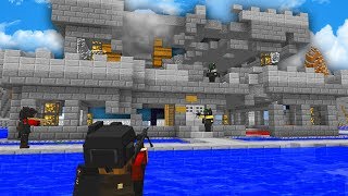 Attacking a Minecraft Base...by complete surprise!