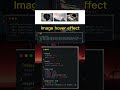 Image hover effect #css #coding #programming #html #codinglife #developer #animation #shorts