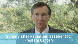 Surgery after Radiation Therapy for Prostate Cancer?