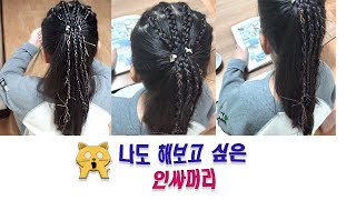 더치땋기응용 콘로우  라이프피스