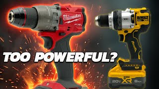 Why Buying the Most Powerful Drill is a MISTAKE (Milwaukee vs DeWalt)