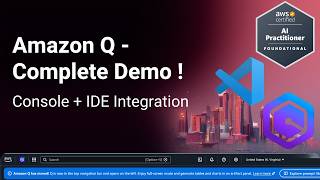 Amazon Q FULL Demo 🔥 Build Faster with AI (VS Code + AWS Console) | AWS AI Practitioner Ep 10