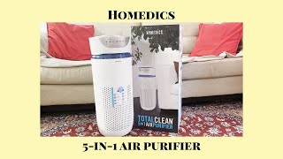 Homedics 5-in-1 Air Purifier Unboxing (Canada Vlog 2021)