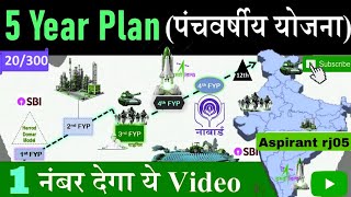 Five Year Plans || Economic Chapter - 9 For Ssc CGL