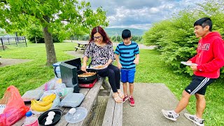 Khmer Travel Road-Trip To Montreal  Canada | Travel Picnic | Somaly Khmer Cooking